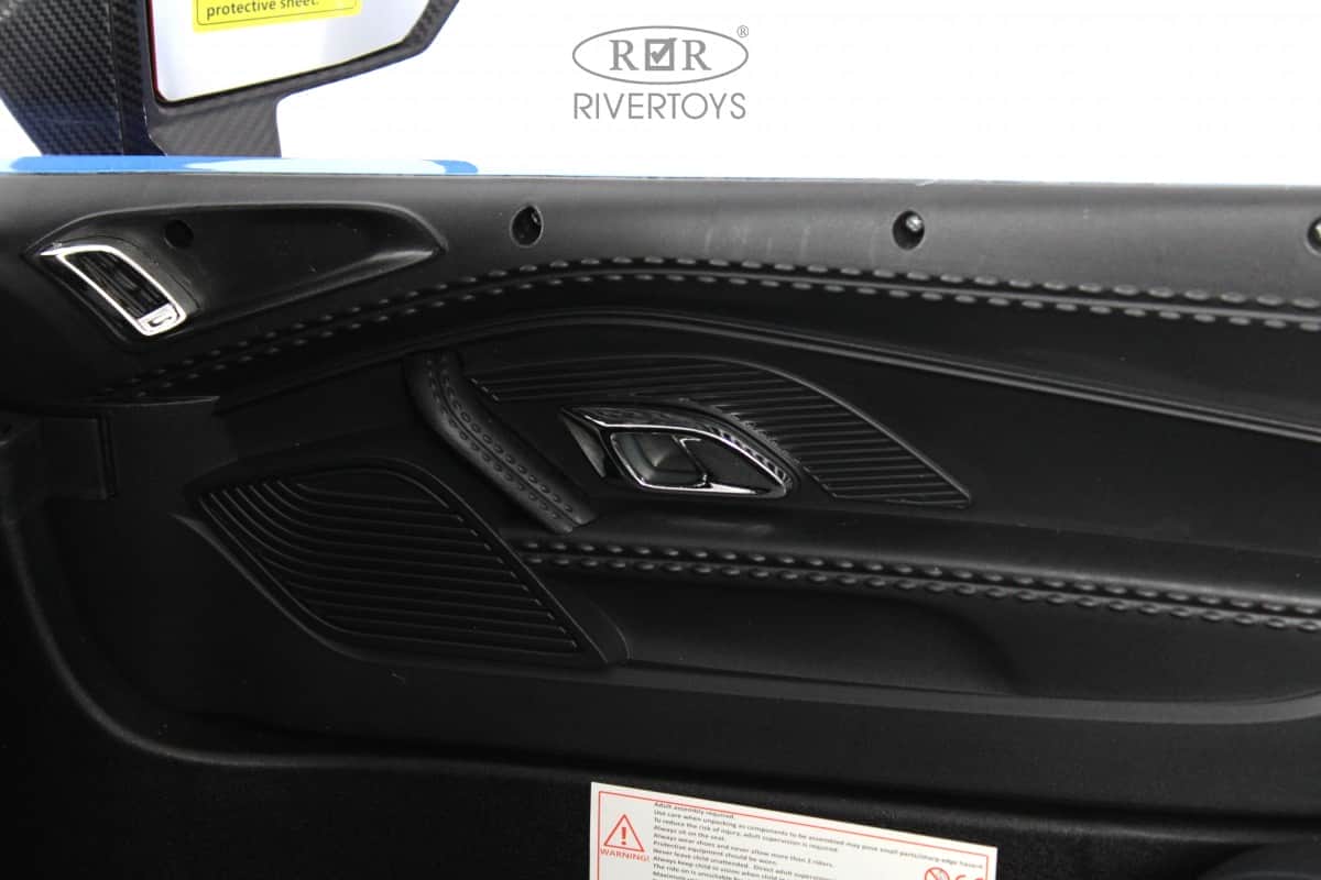 картинка Детский электромобиль AUDI R8 (M333MM) синий 