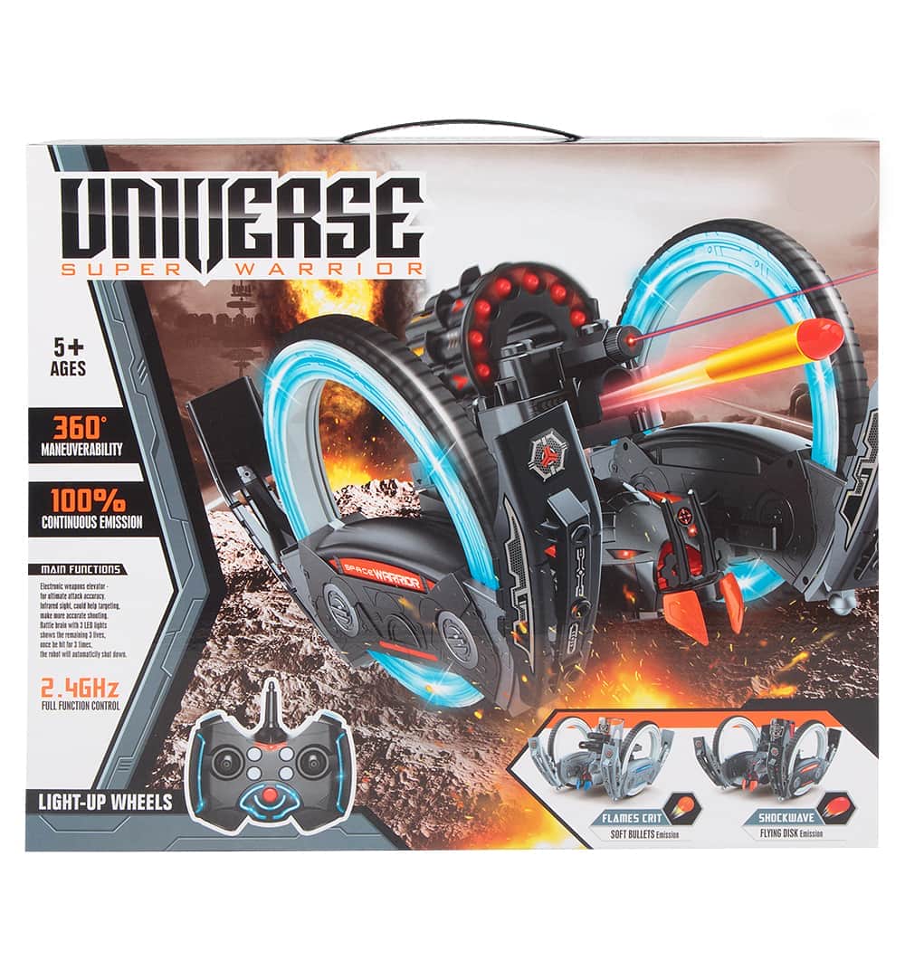 картинка Радиоуправляемая боевая машина Keye Toys Space Warrior (лазер, пульки) 2.4G - KT802 