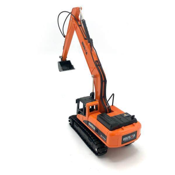 картинка Металлический гусеничный экскаватор HuiNa Toys 1:50 - HN1722-ORANGE 