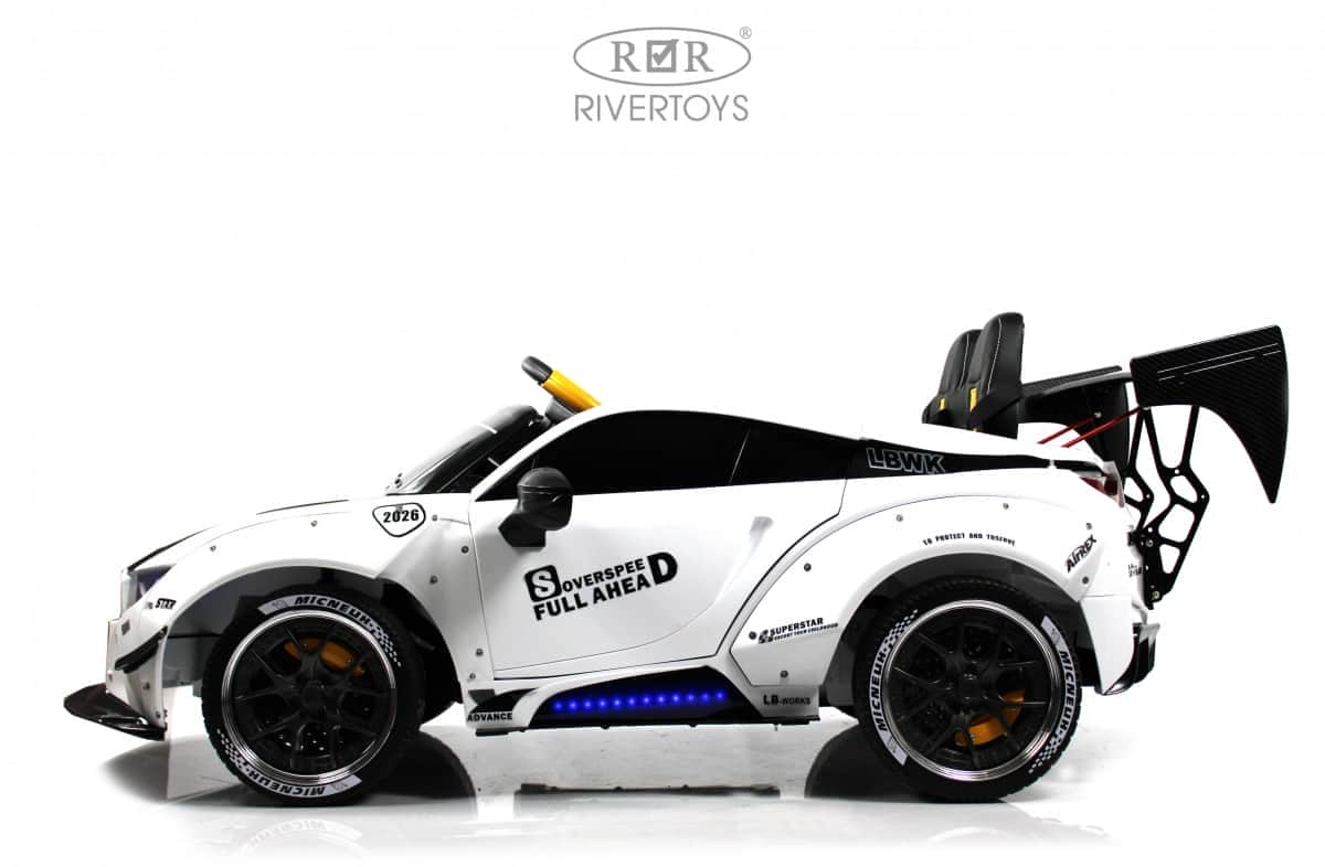 картинка Детский электромобиль G007GG белый 