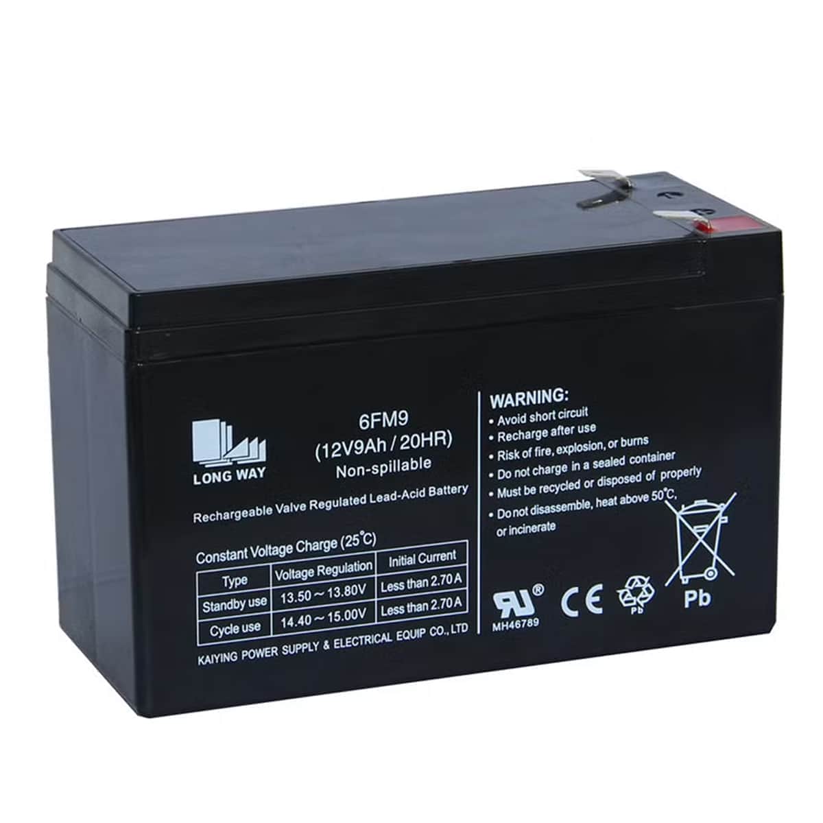 картинка Аккумулятор Long Way 12V9Ah/20Hr - LW-6FM9 