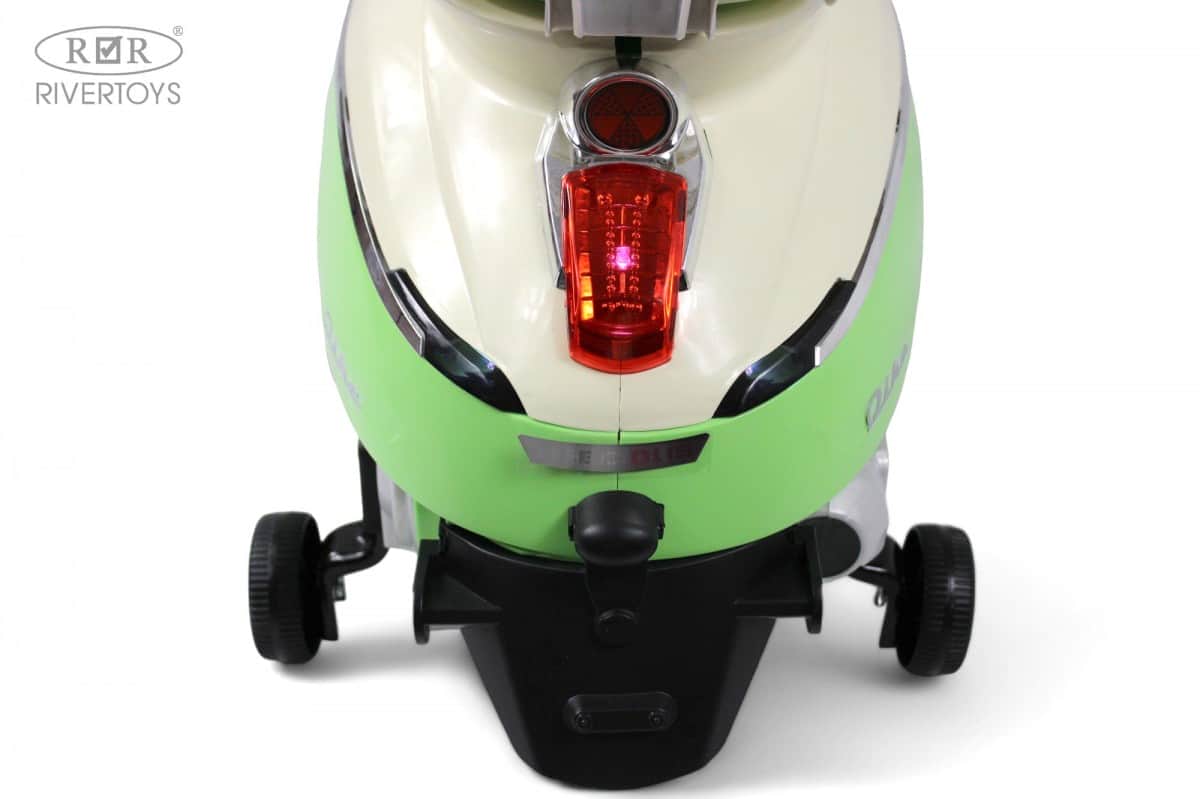 картинка Детский электромотоцикл Z222ZZ зеленый 