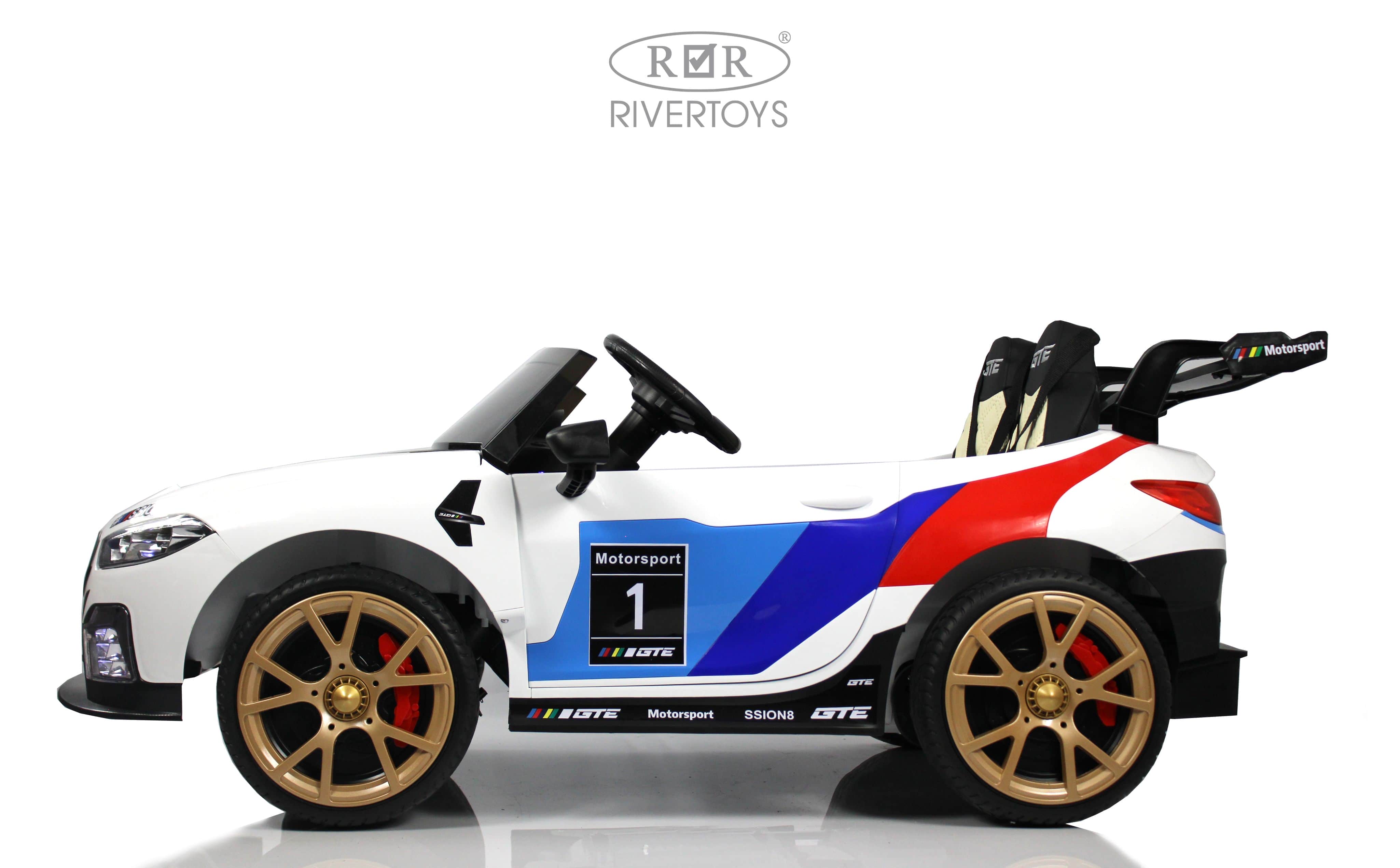 картинка Детский электромобиль F555FF белый 