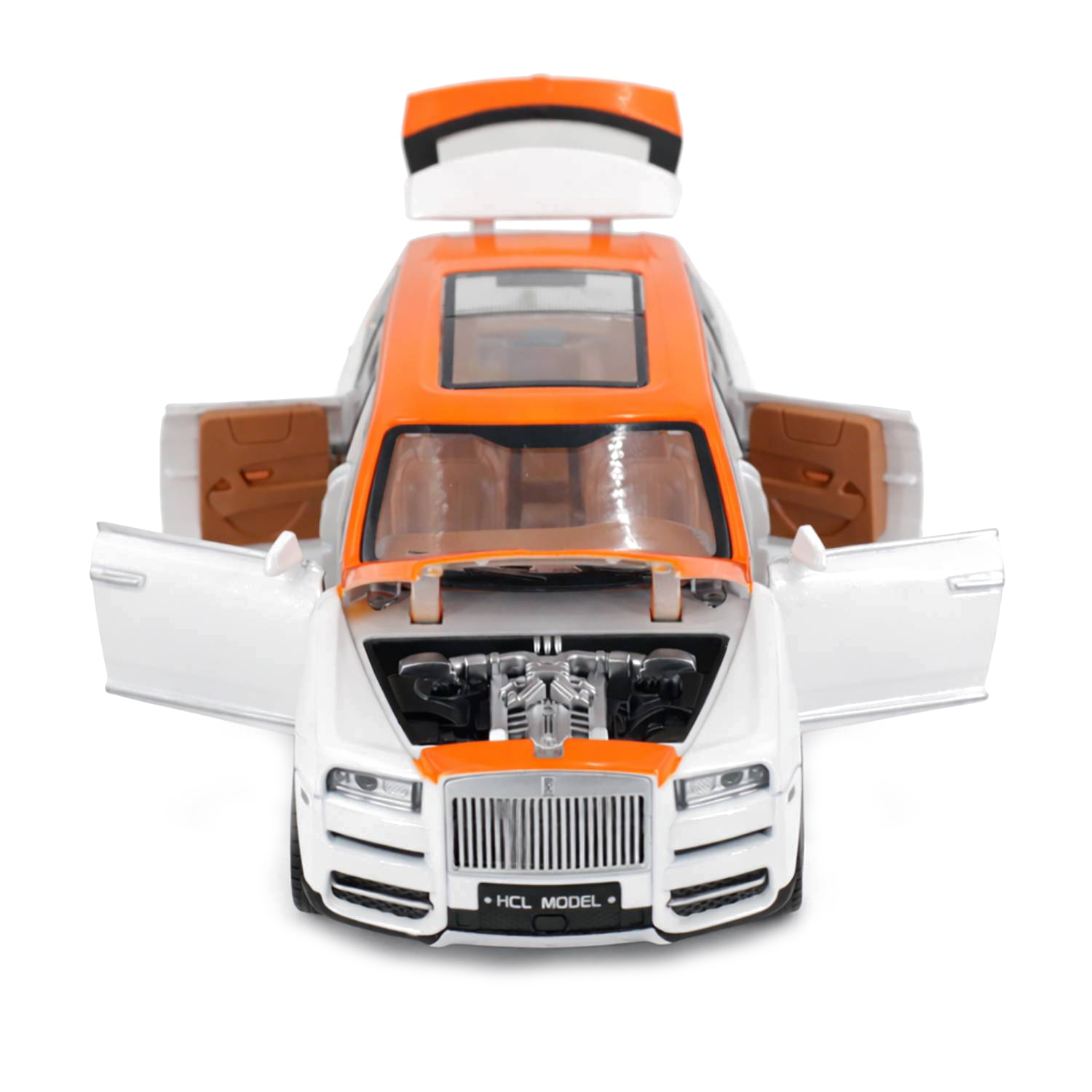 картинка Радиоуправляемая металлическая машина Rolls-Royce Cullinan 1:22 - HCL-3806-WHITE 