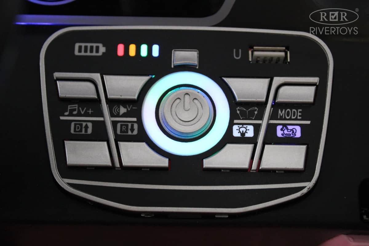 картинка Детский электромобиль Mercedes-Benz EQG (E222EE) розовый 