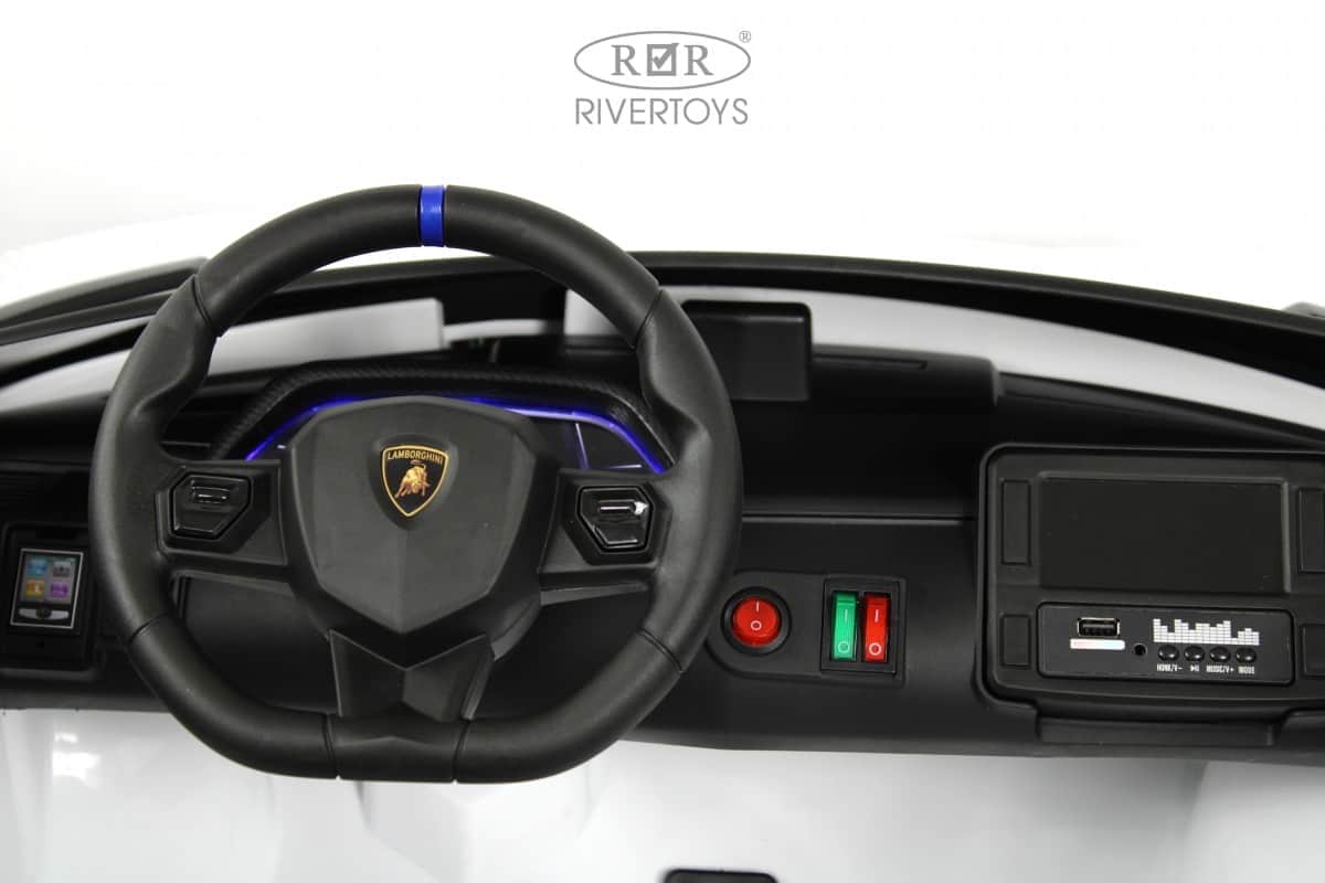 картинка Детский электромобиль K999PX белый 