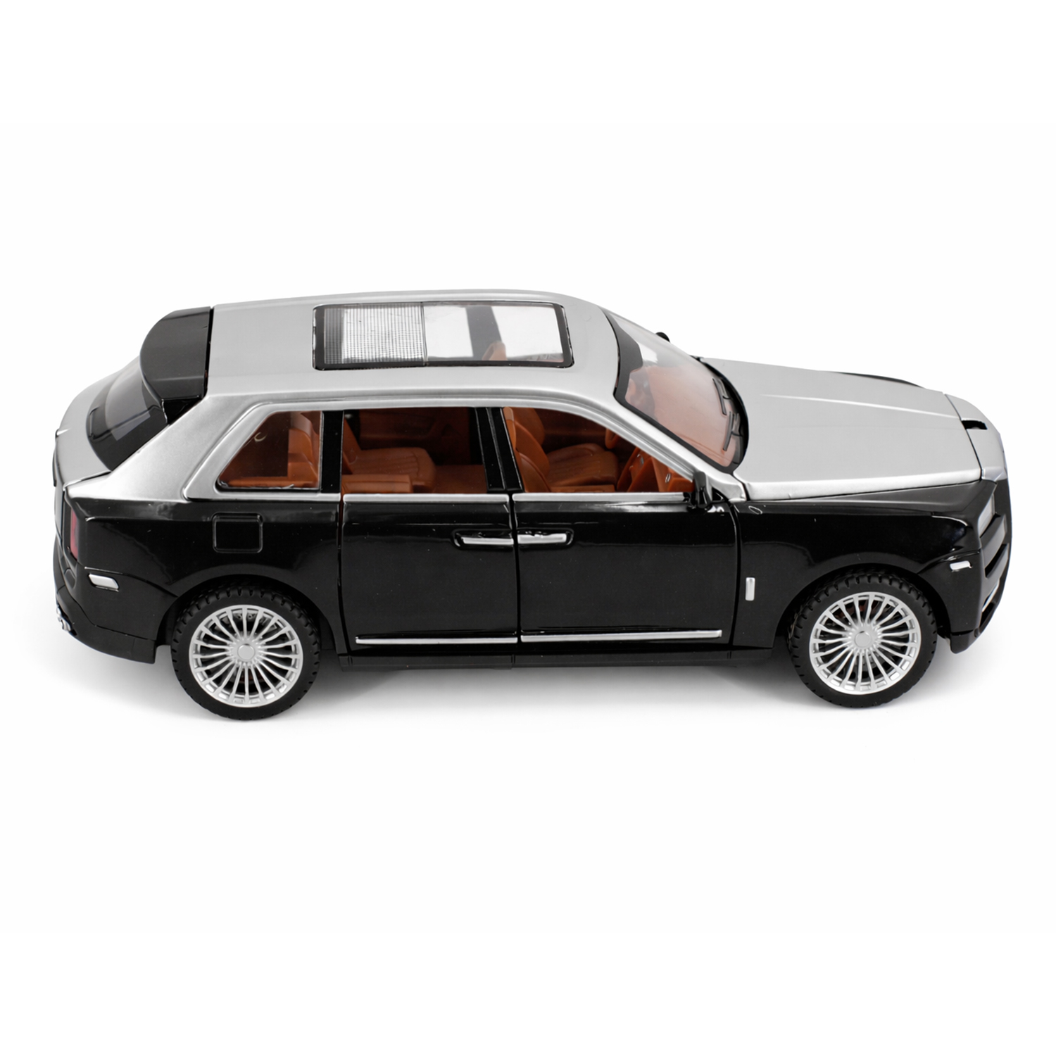 картинка Радиоуправляемая металлическая машина Rolls-Royce Cullinan 1:22 - HCL-3806-BLACK 
