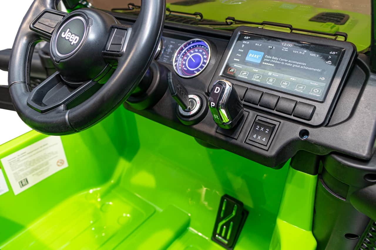 картинка Джип Jeep Rubicon DK-JWR555 Зеленый 