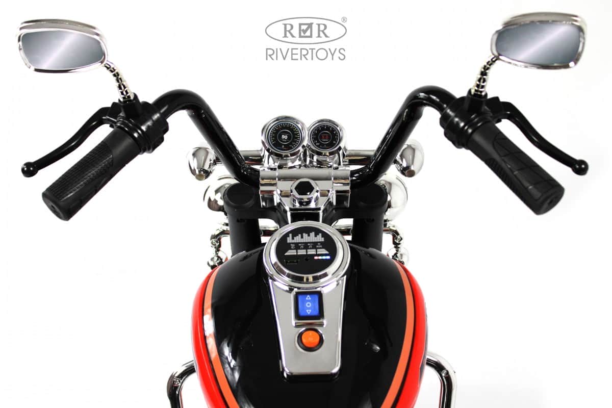 картинка Детский электротрицикл K003PX красный 