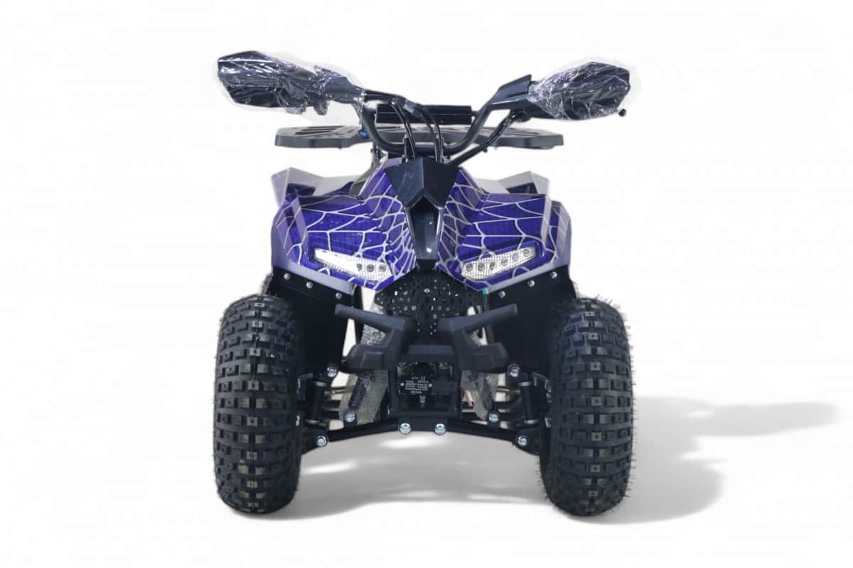 картинка Детский квадроцикл LEON 49CC синий спайдер 