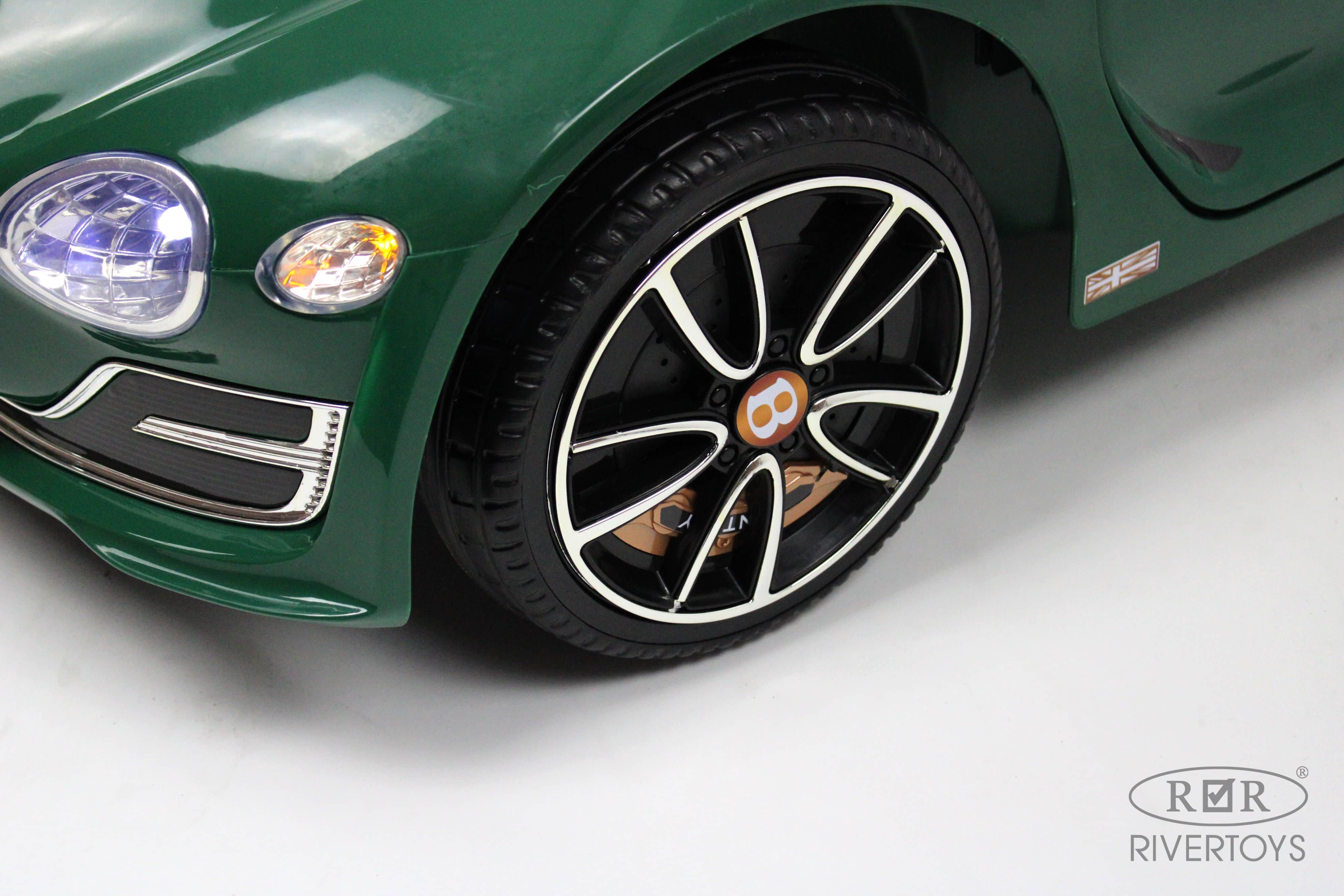 картинка Детский электромобиль Bentley EXP12 (JE1166) зеленый 
