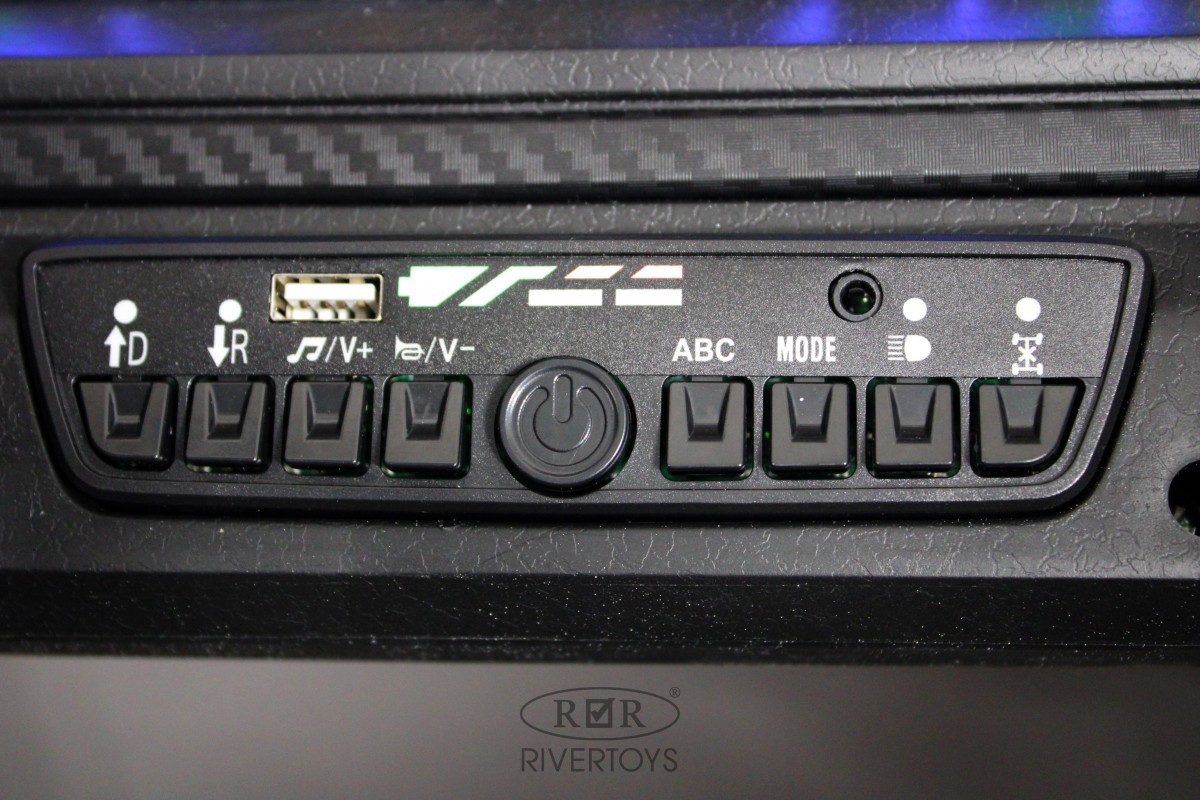 картинка Детский электромобиль Z888ZZ-P черный 