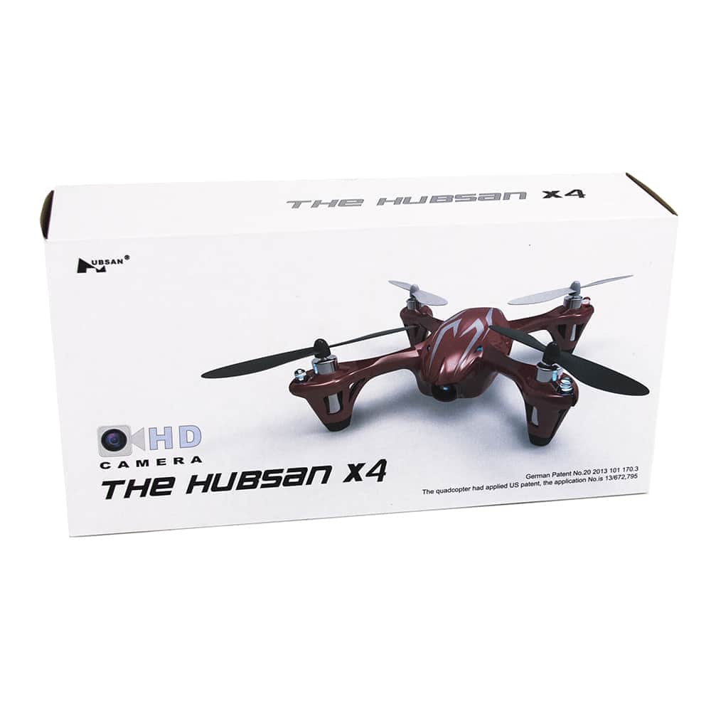 картинка Радиоуправляемый квадрокоптер Hubsan X4 Red H107C c HD видеокамерой 2.4G - H107C-HD 