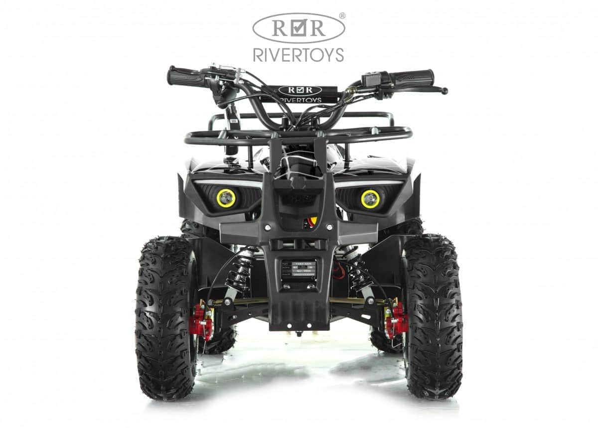 картинка Детский электроквадроцикл TIKI LUX черный Spider 