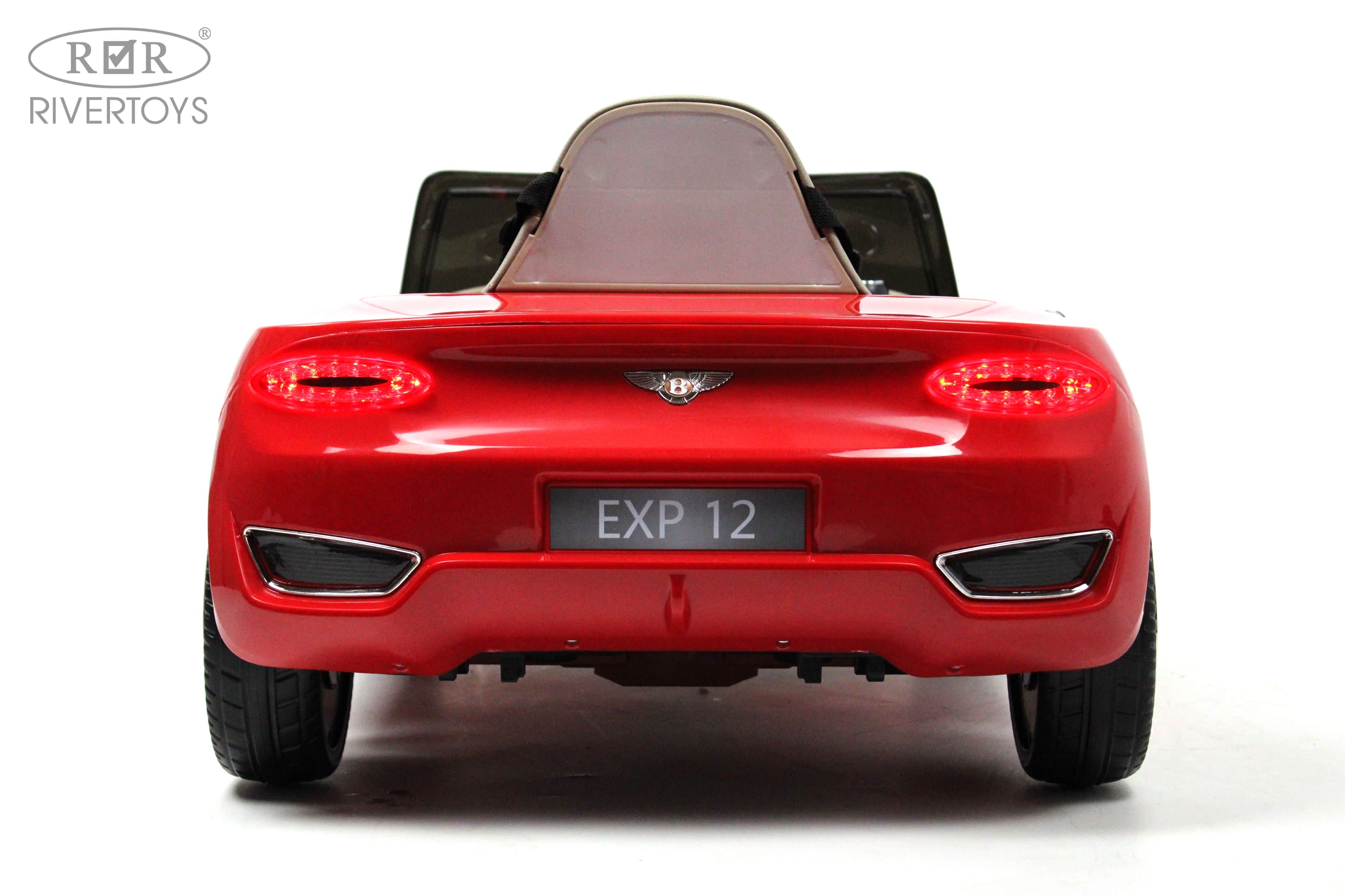 картинка Детский электромобиль Bentley EXP12 (JE1166) красный 