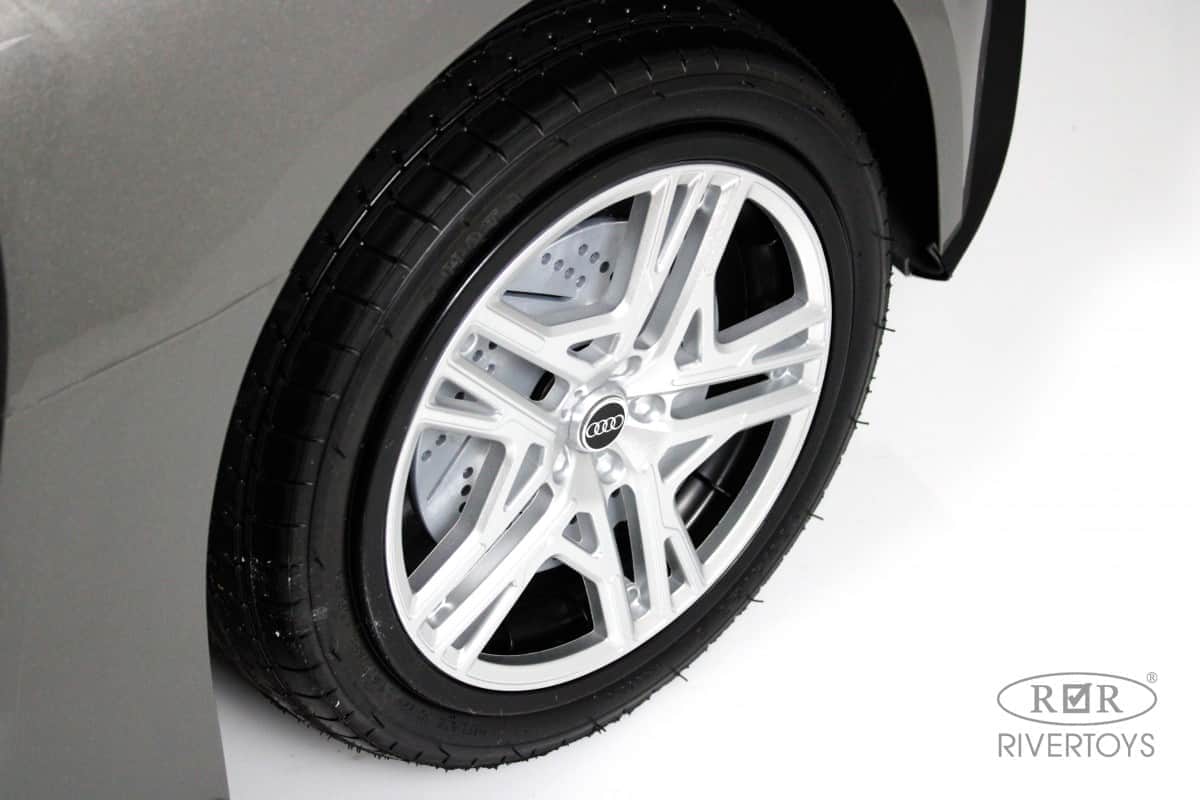 картинка Детский электромобиль AUDI R8 (M333MM) серый 