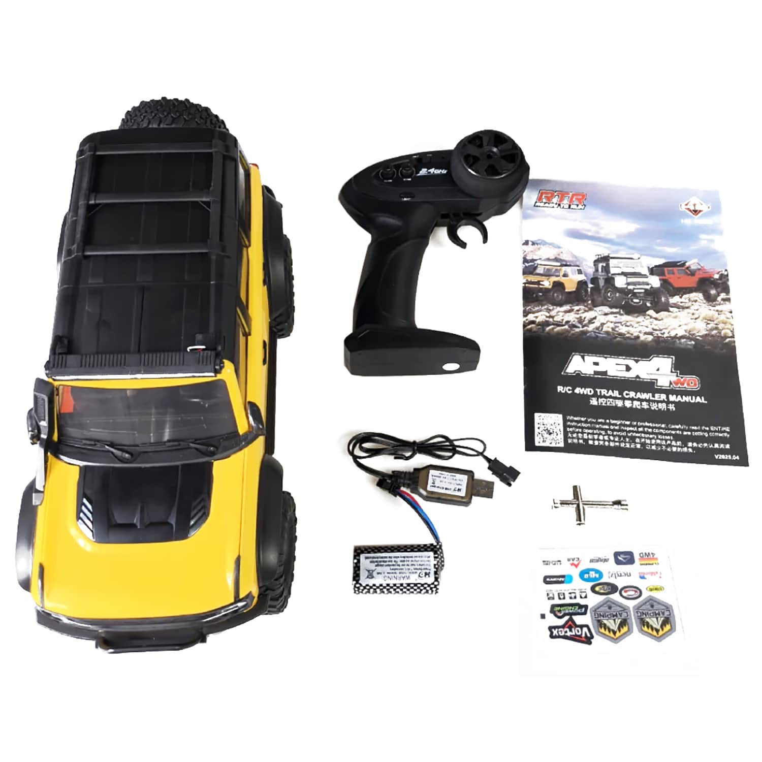 картинка Радиоуправляемый краулер HB Beluga (32 см, 4WD, 1:16) - HB-R1601 