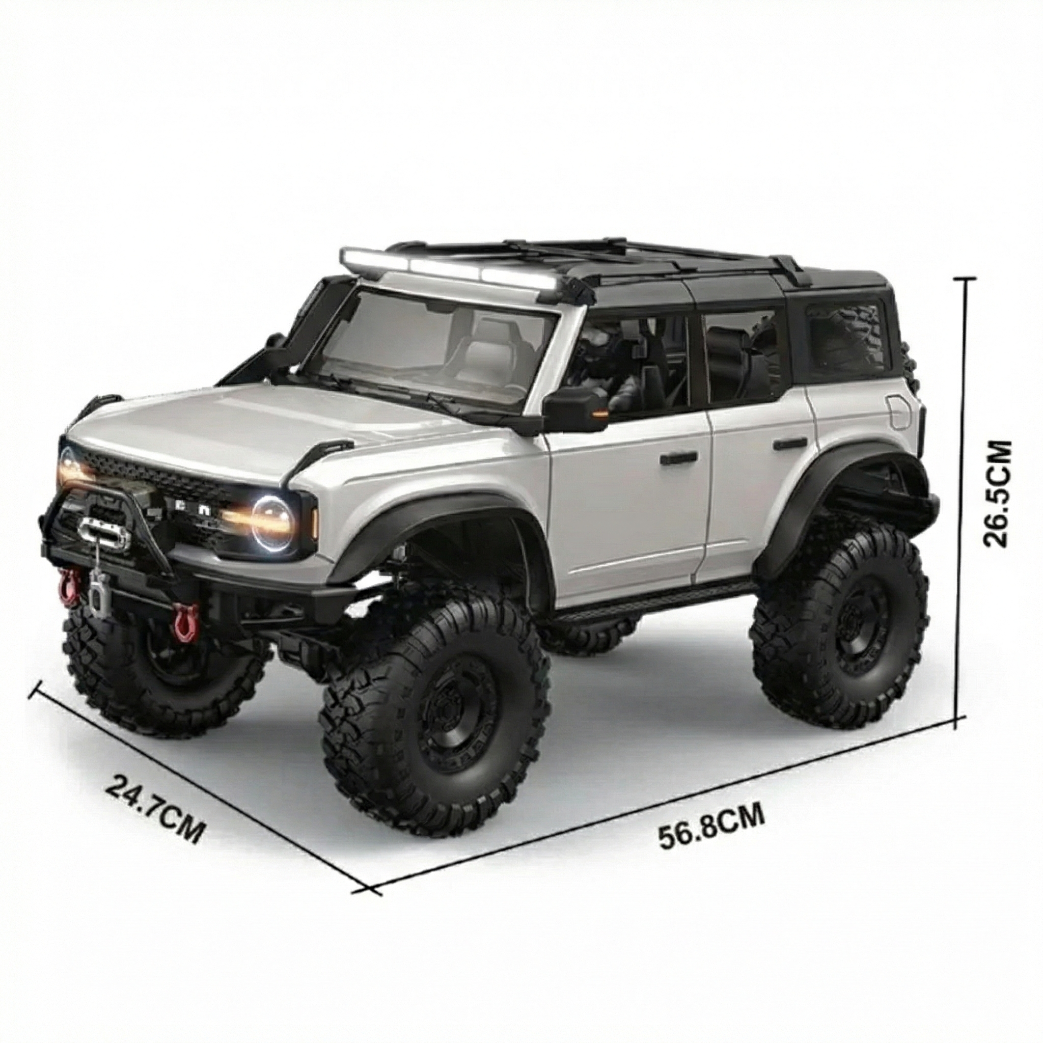 картинка Радиоуправляемый краулер HB Beluga (57 см, 4WD, 1:10) - HB-R1005 