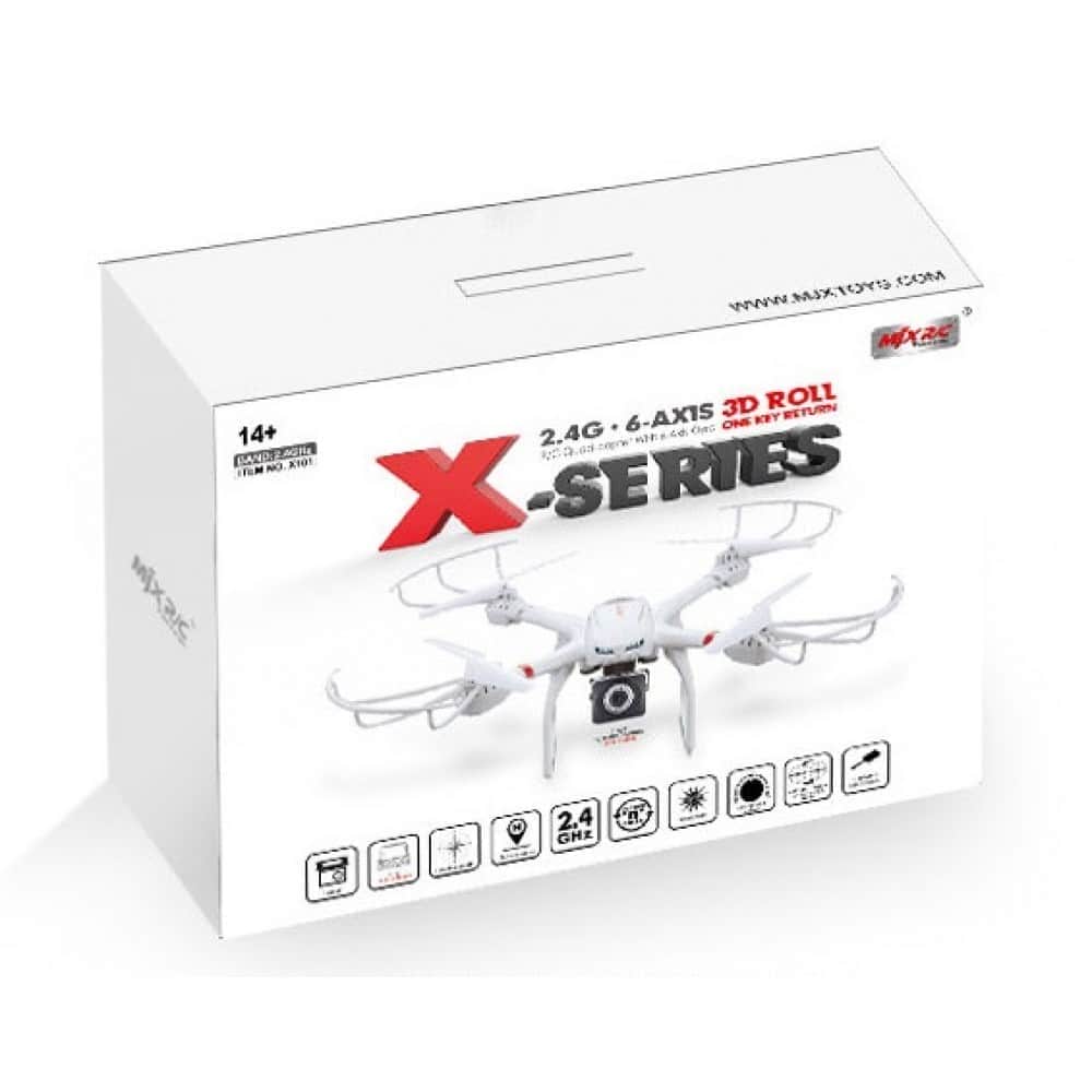 картинка Радиоуправляемый квадрокоптер MJX X101A c HD FPV камерой - X101A-4018 
