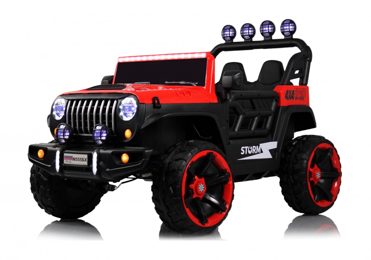 картинка Детский электромобиль М555БХ NEW красный 