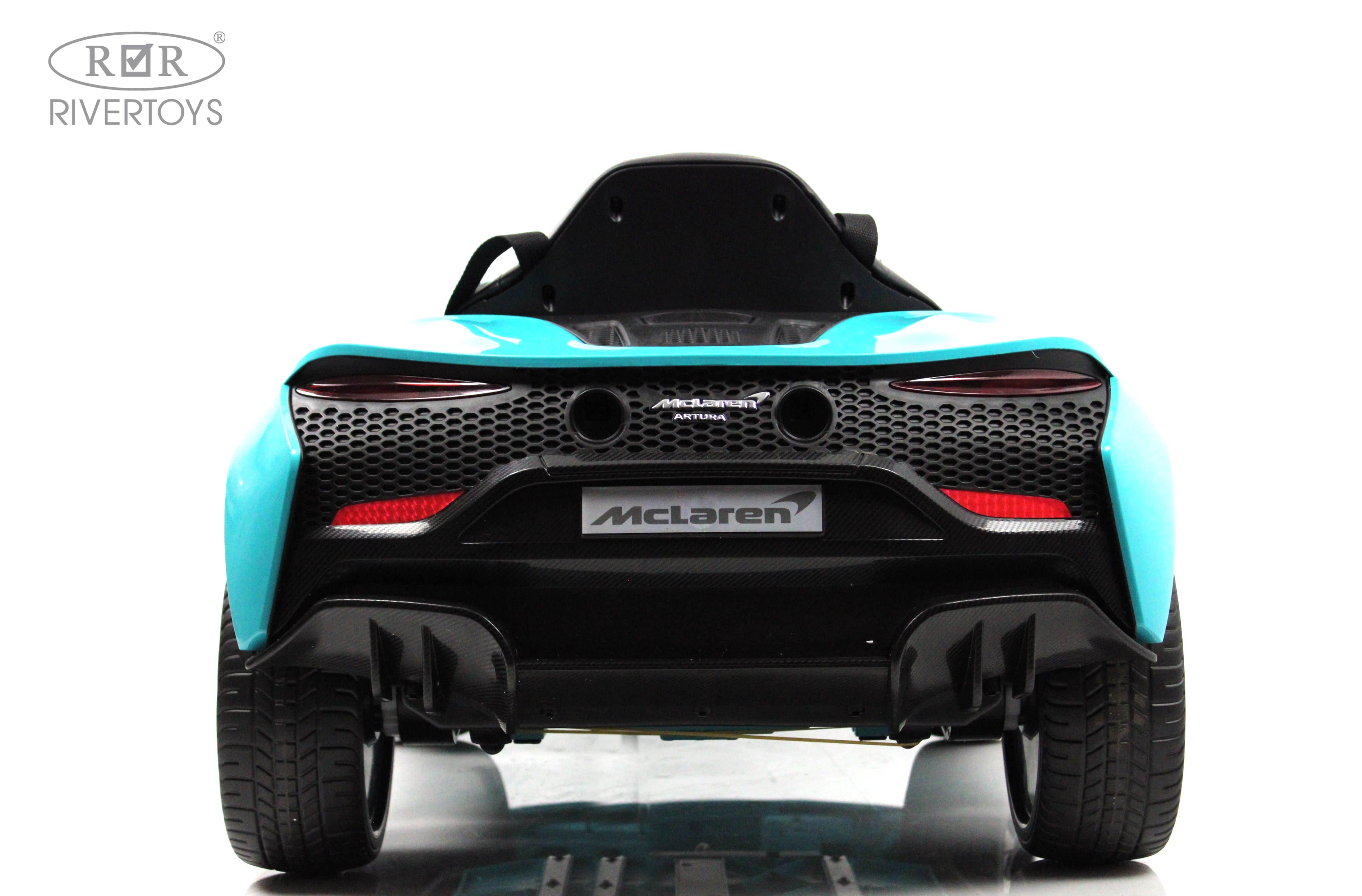картинка Детский электромобиль McLaren Artura (P888BP) голубой 