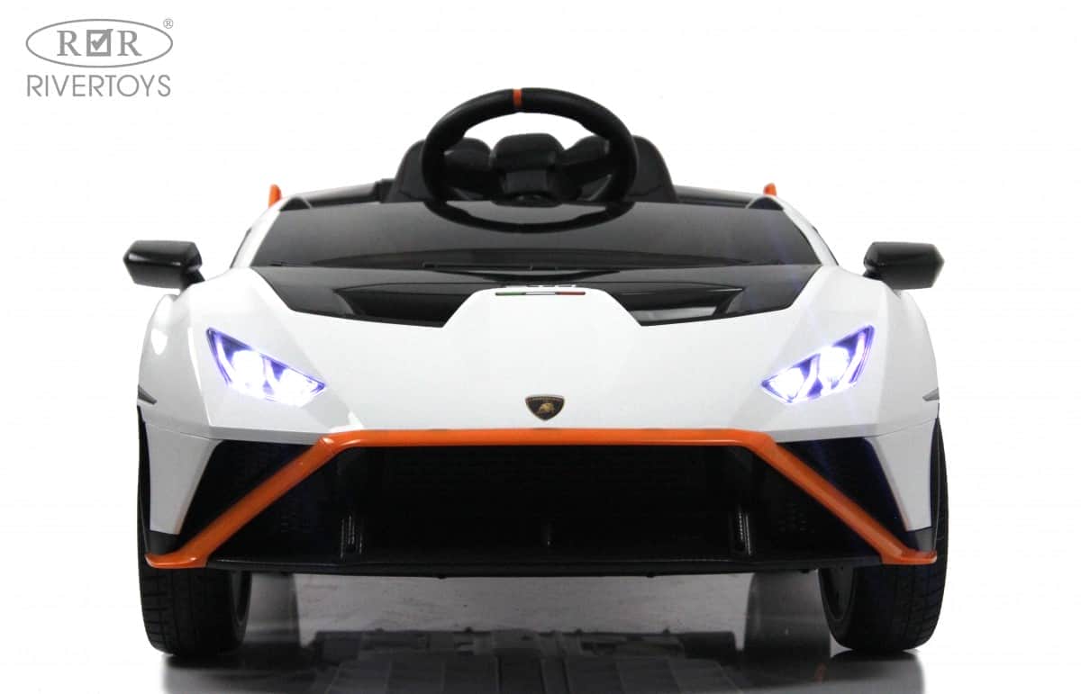 картинка Детский электромобиль Lamborghini Huracán STO (E888EE) белый 