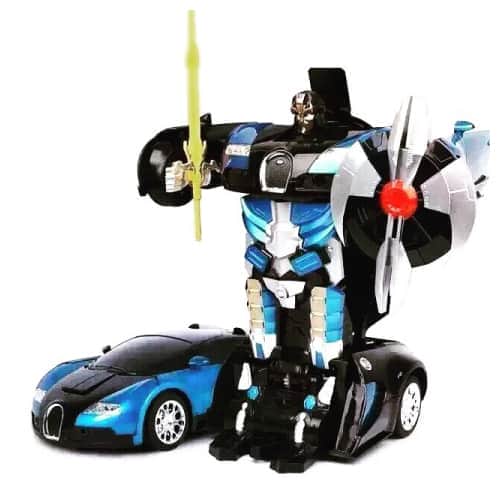 картинка Радиоуправляемый трансформер MZ Bugatti Veyron Blue 1:22 - 2331X 