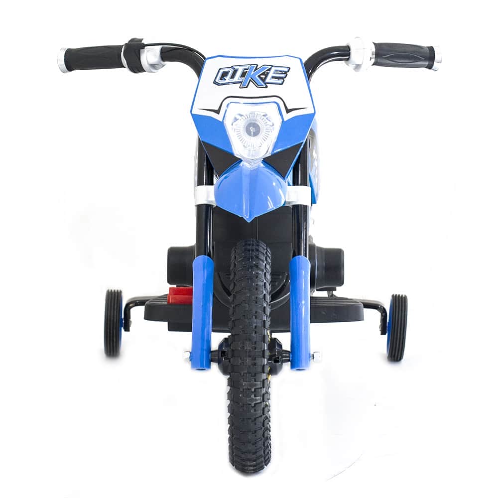 картинка Детский кроссовый электромотоцикл Qike TD Blue 6V - QK-3058-BLUE 