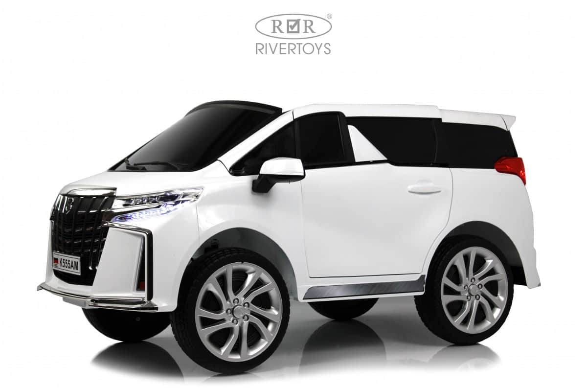 картинка Детский электромобиль K555AM белый 