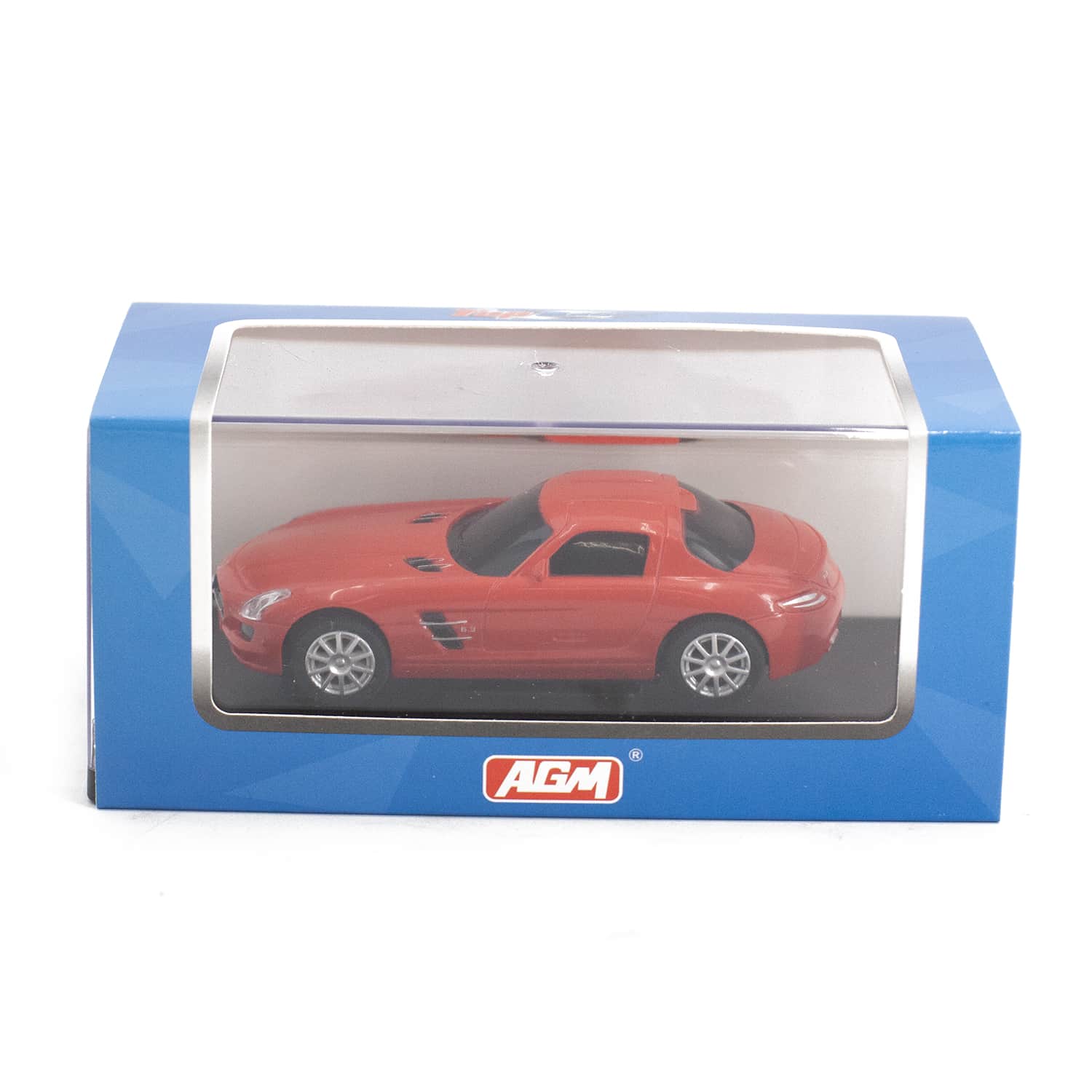 картинка Машинка Mercedes Benz SLS AMG для автотрека 1:43 - TR-C15 