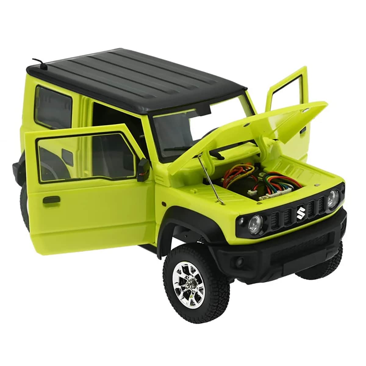 картинка Радиоуправляемый внедрожник Suzuki Jimny PRO (свет, выхлоп, Li-Po 5C) - HG4-53-PRO-GREEN 