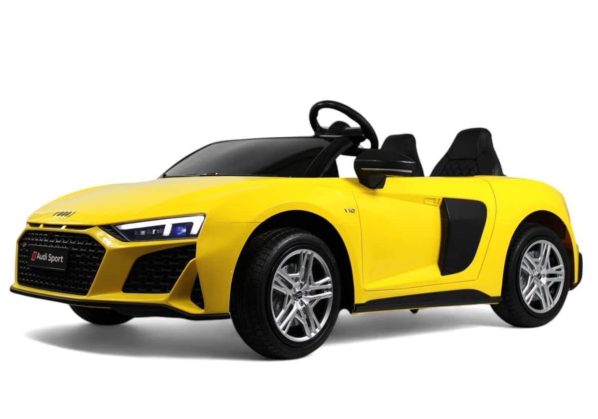 картинка Детский электромобиль AUDI R8 (M333MM) желтый 