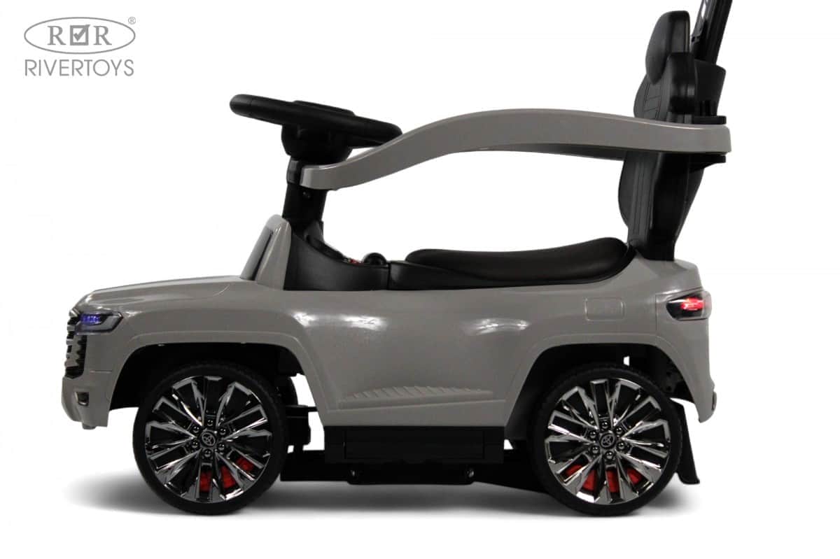картинка Детский толокар Toyota Land Cruiser 300 Z002ZZ-C серый 