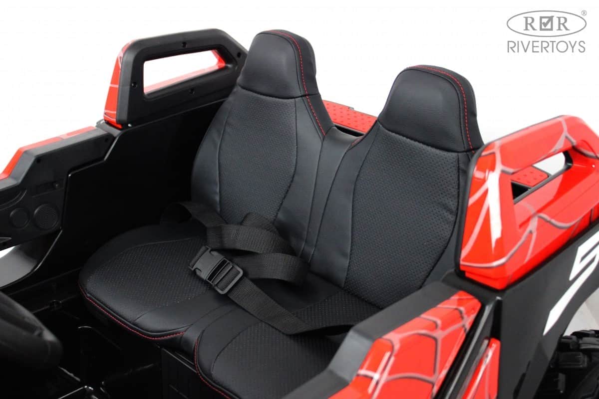 картинка Детский электромобиль A707AA LUX 4WD красный Spider 