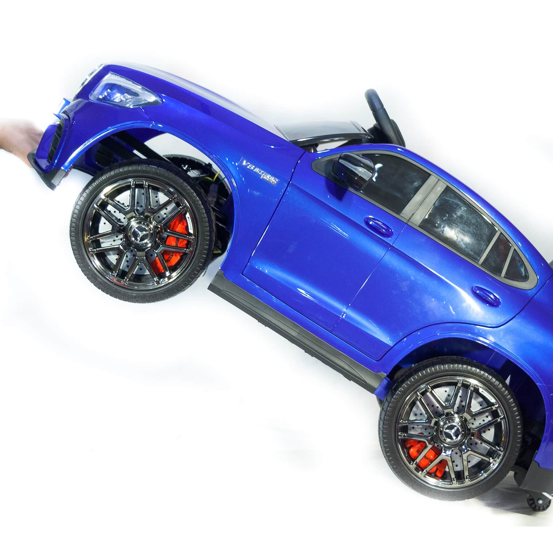 картинка Джип Mercedes Benz GLC 63S Coupe Синий краска 