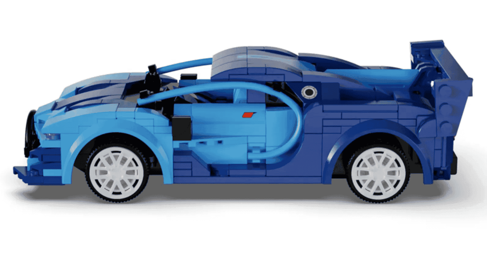 картинка Радиоуправляемый конструктор CADA спортивный автомобиль Blue Race Car, 325 деталей - C51073W 