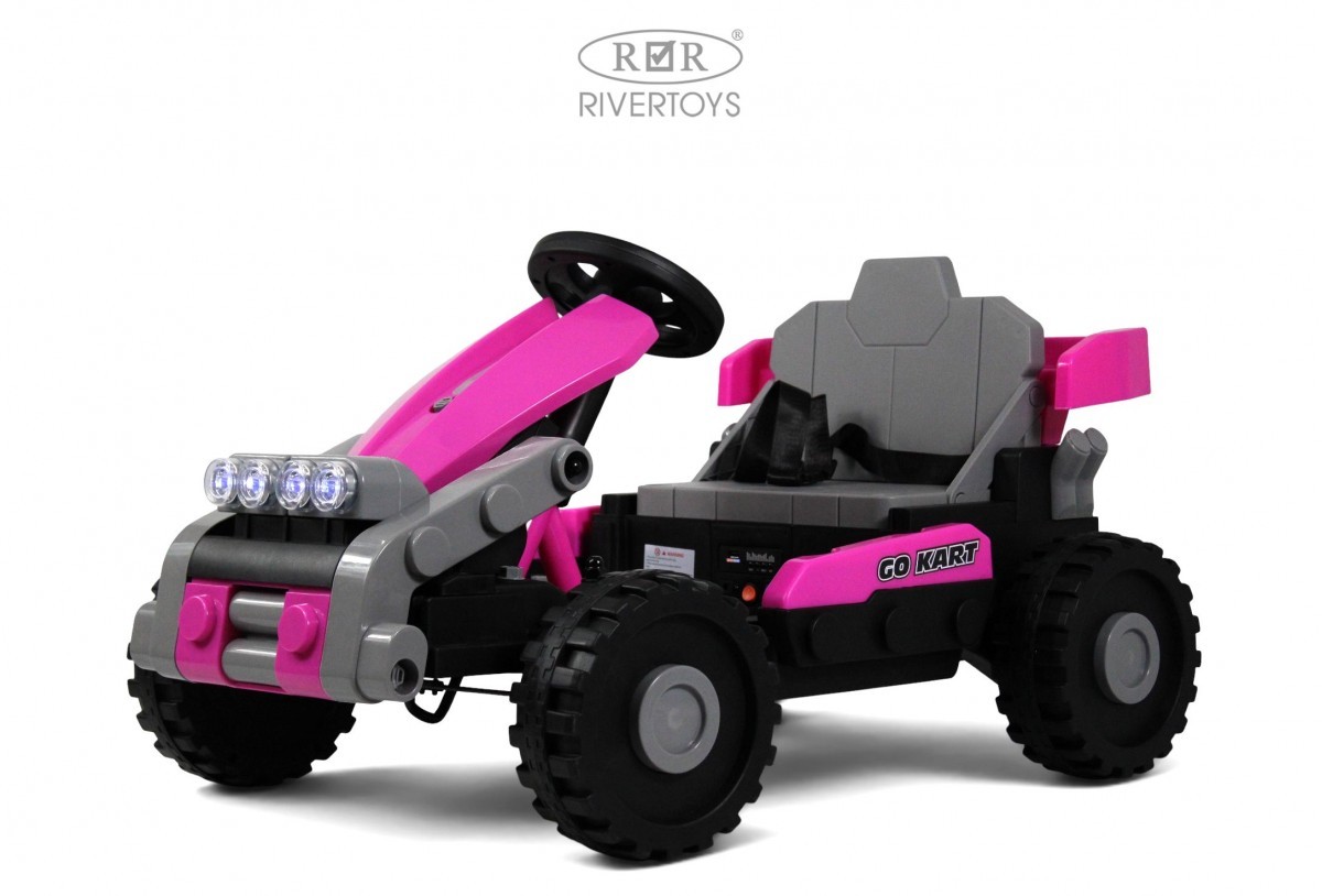 картинка Детский электротрицикл K303PX розовый 