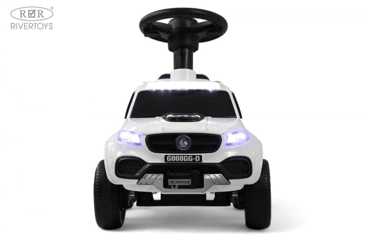 картинка Детский толокар G008GG-D белый 