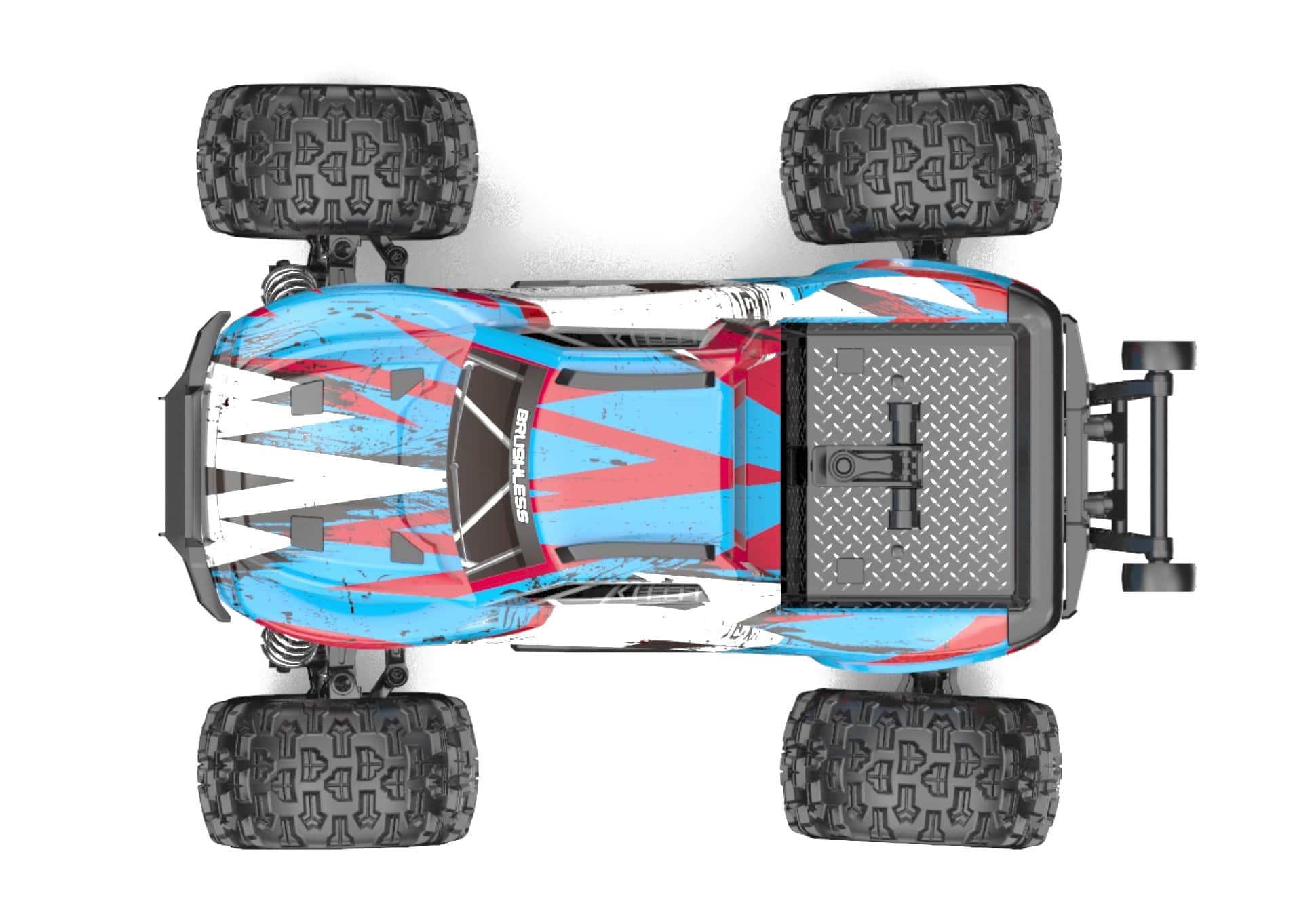 картинка Радиоуправляемый монстр MJX Hyper Go 4WD Brushless 1:16 - MJX-16208 