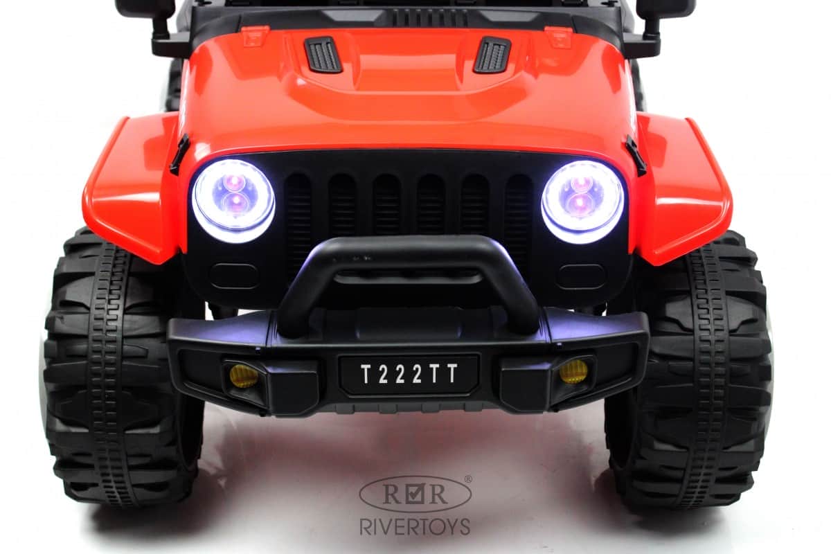 картинка Детский электромобиль T222TT 4WD красный 