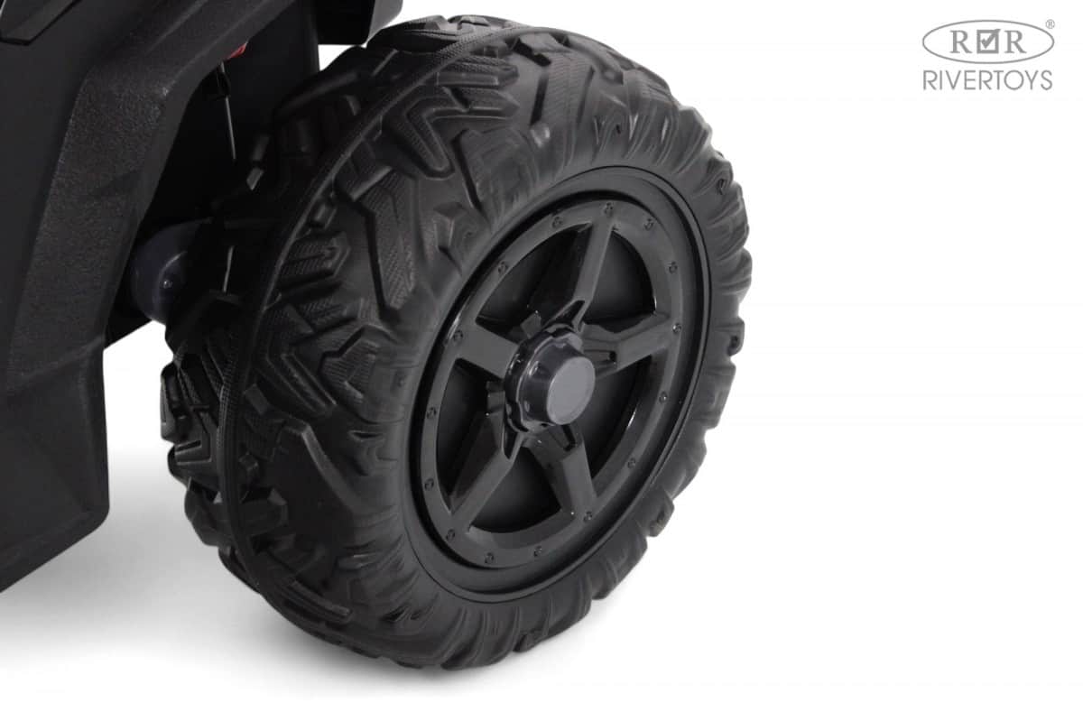 картинка Детский электромобиль K555KK 4WD 24V черный 