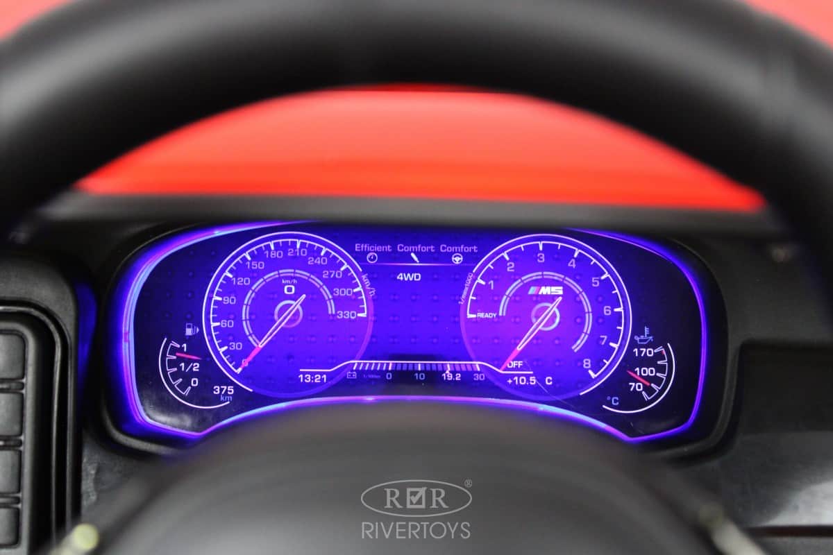 картинка Детский электромобиль BMW M5 Competition (A555MP) красный 