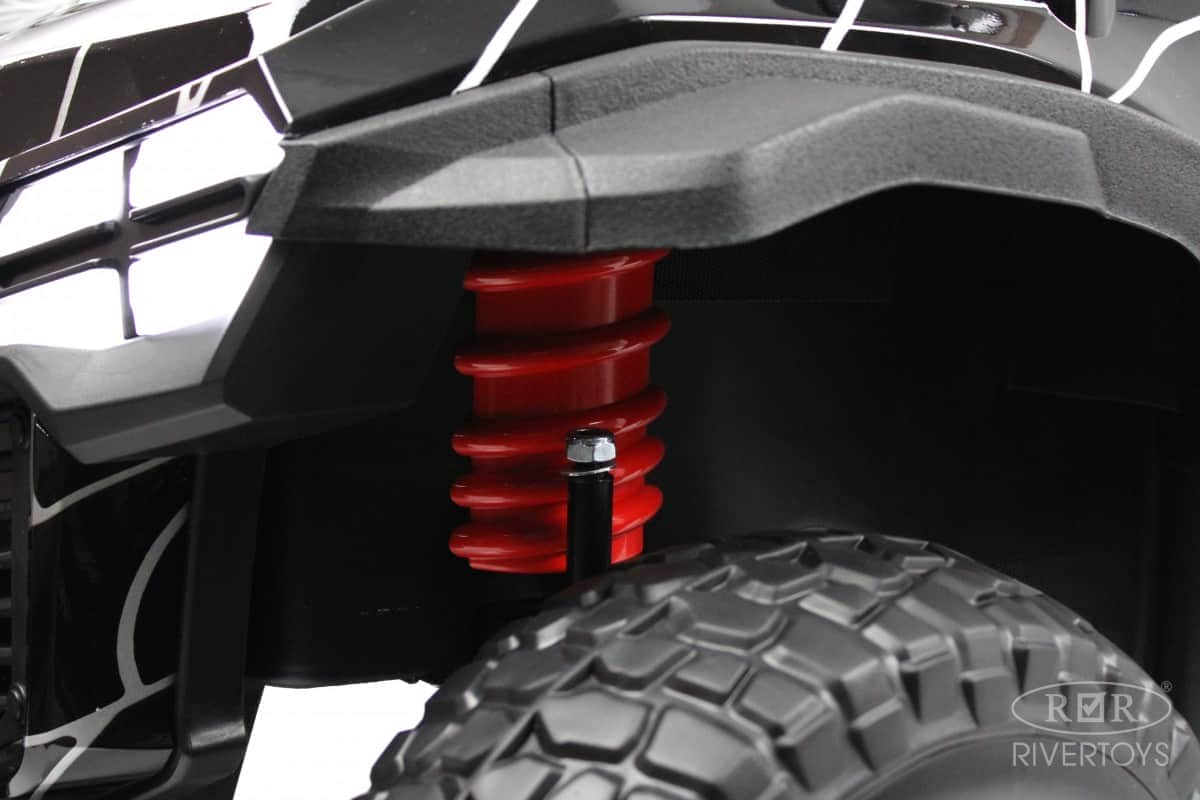 картинка Детский электромобиль P333PP (Buggy) черный Spider 