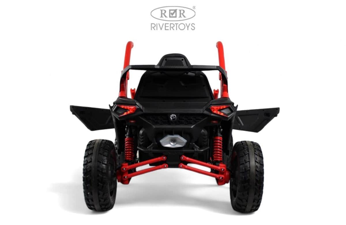 картинка Детский электромобиль Z707ZZ черно-красный 