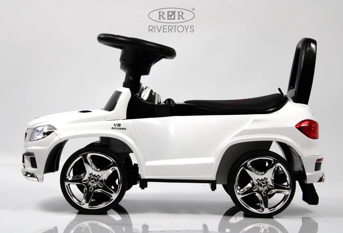 картинка Детский толокар Mercedes-Benz GL63 (A888AA) белый 