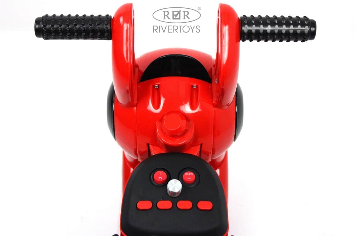 картинка Детский электромотоцикл HL300 красный 