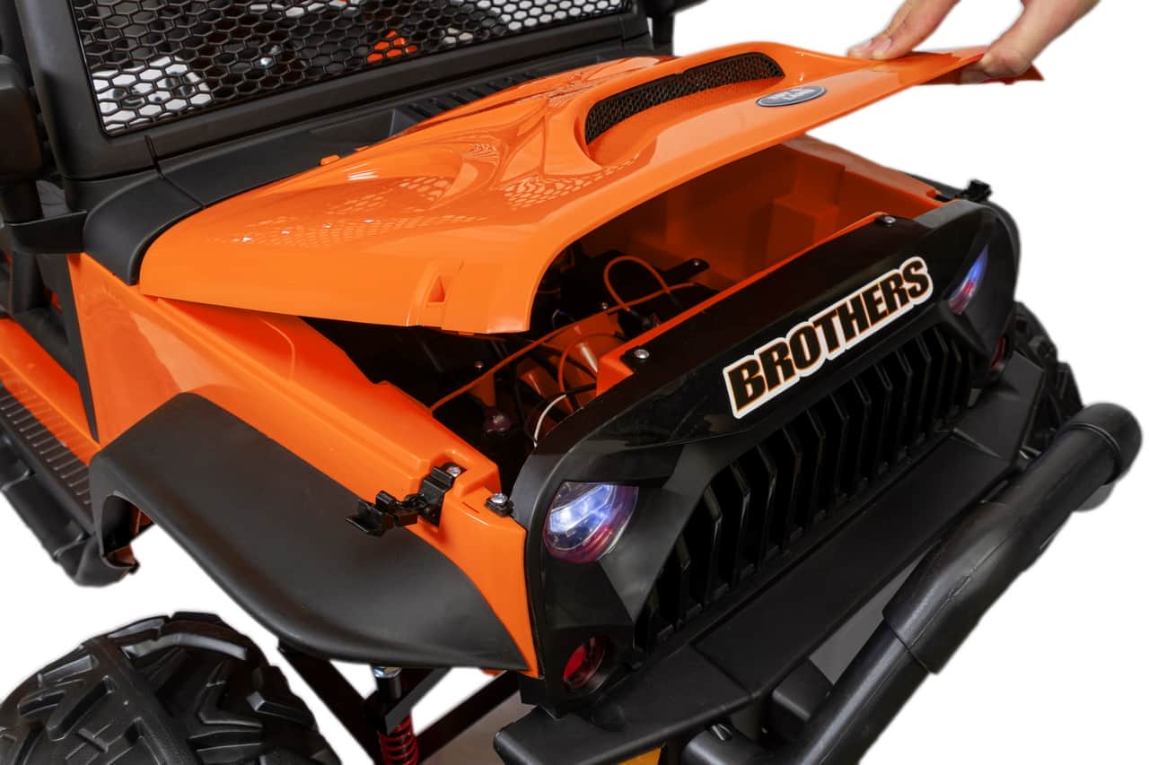 картинка Джип Jeep 24V JC666 Оранжевый 