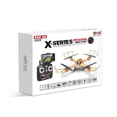 картинка Радиоуправляемый квадрокоптер с барометром MJX X401H-G (золотой) FPV 2.4G - X401H-G 