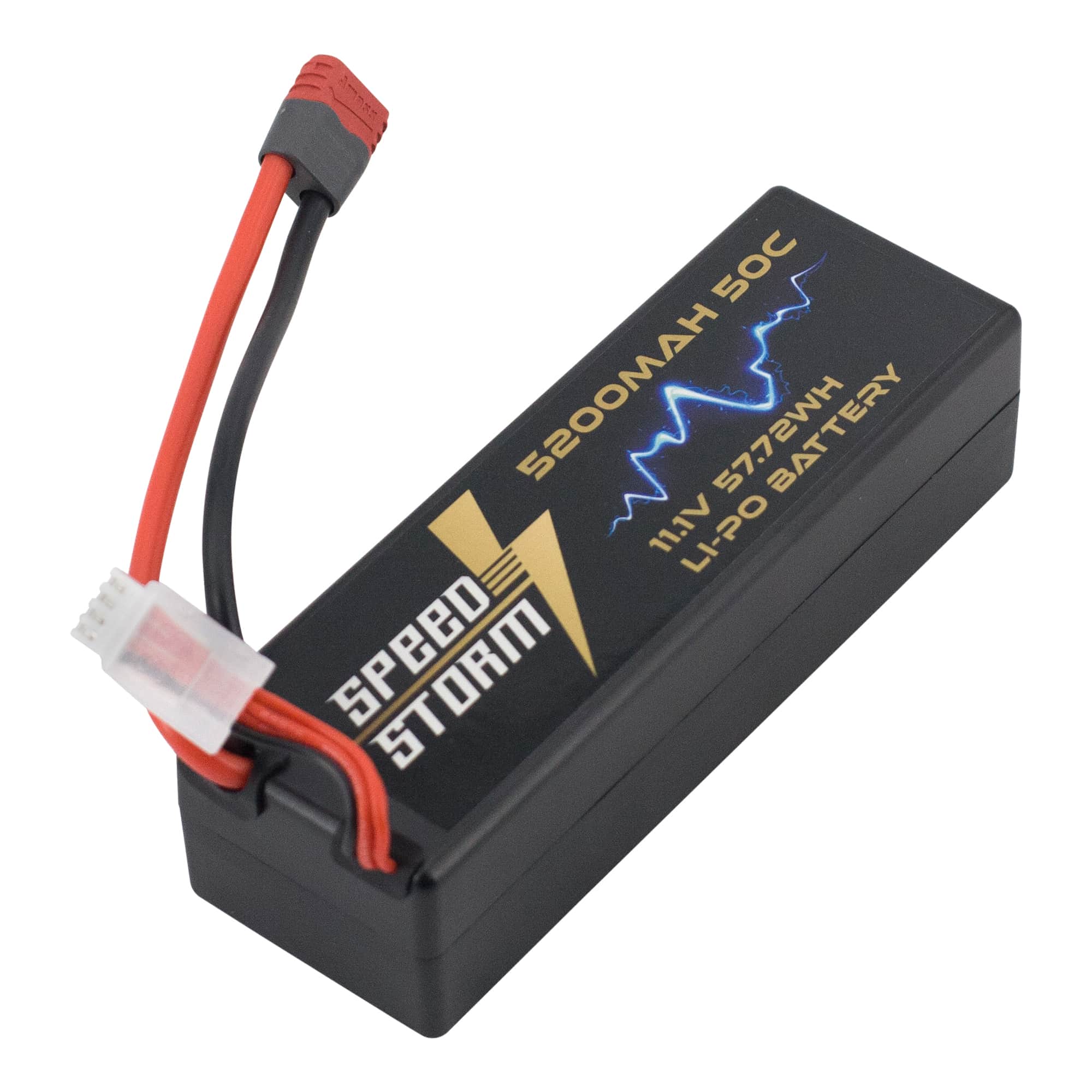 картинка Аккумулятор Speed Storm Li-Po 11.1V 50C 5200 mAh Hard Case разъем T-plug (Deans) - SS-3S5200-50-D 