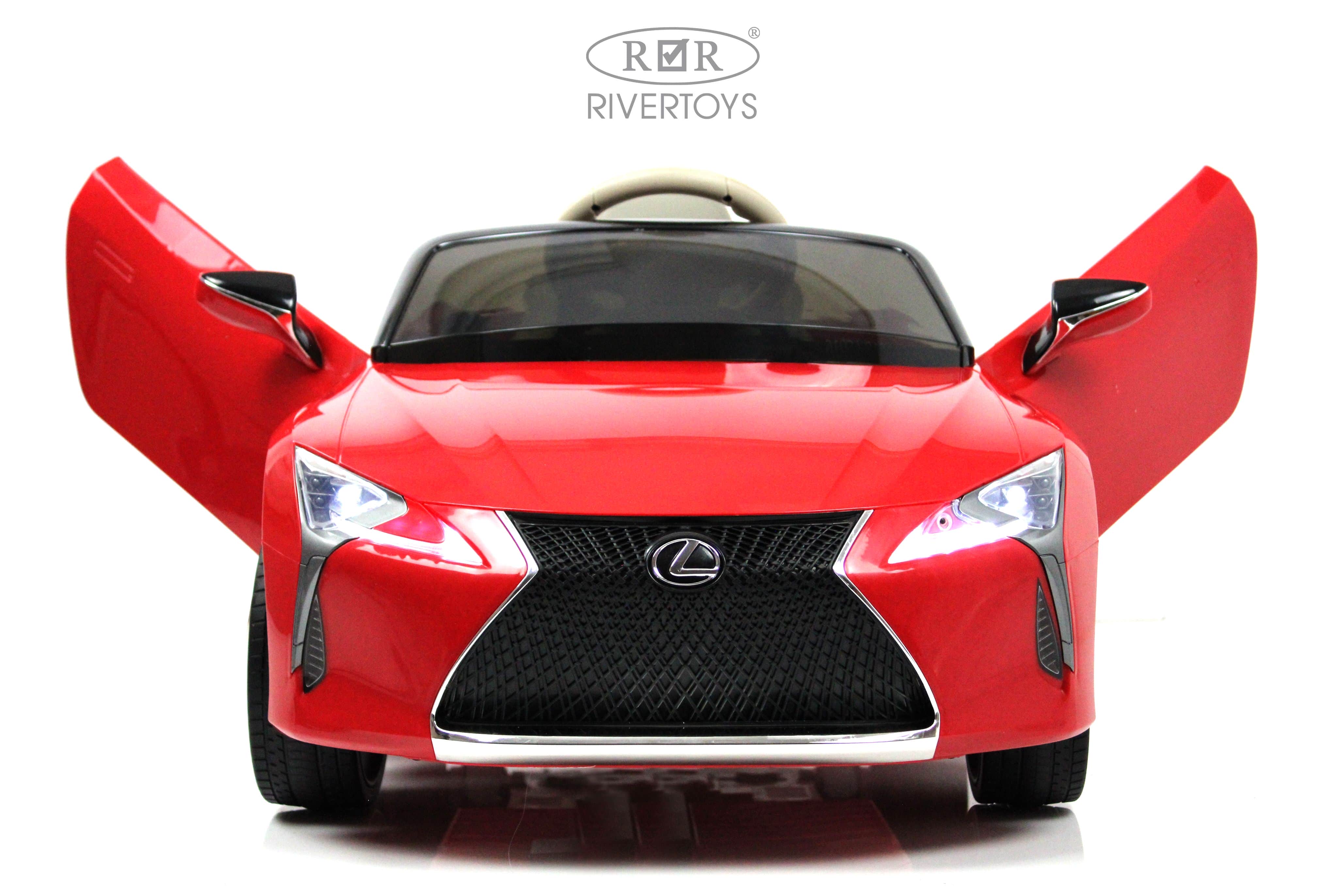 картинка Детский электромобиль Lexus LC 500 (JE1618) красный 
